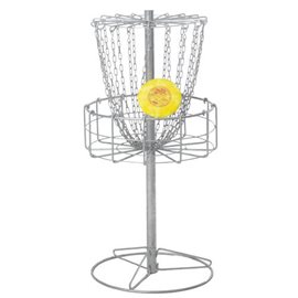 Frisbeegolf mål, galvanisert