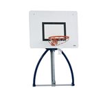 Basketballplate med gasslift system