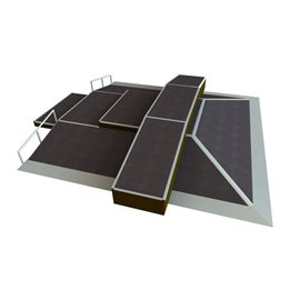 Skateramper og anlegg i tre Skateramper og anlegg i tre