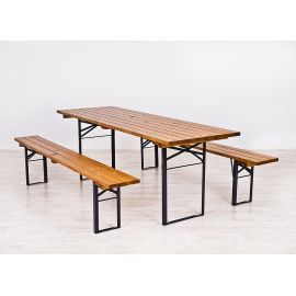 Sammenleggbare benker og bord - Sett Sammenleggbare benker og bord - Sett