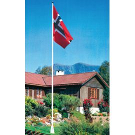 Flaggstang i stål 3 - 12 meter Flaggstang i stål 3 - 12 meter