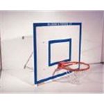 Basketplate med veggfester komplett